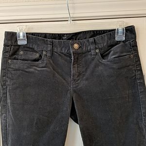 Beautiful charcoal gray J. CREW cords SIZE 30